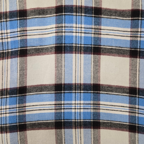 Rag & Bone Jonah Plaid Button Down Shirt Grey Blue Check Size Small $250 NWT - Picture 12 of 13